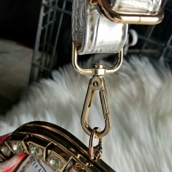 Eiffel Tower-"Rhinestone" Bling Handbag by LOVE USA - Picture 2 of 16